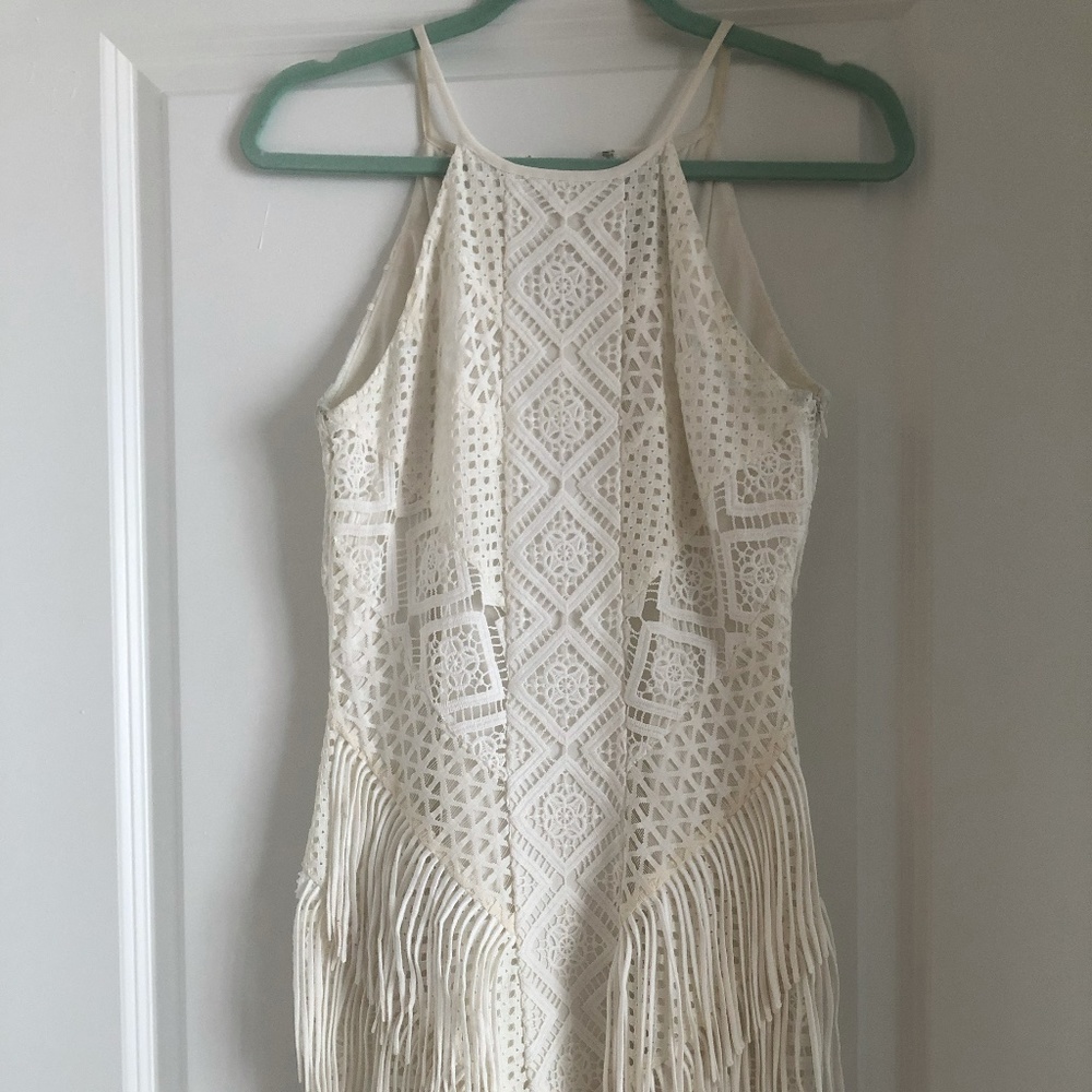 White Lace Greylin Dress Size XS